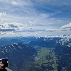 Flugwegposition um 13:38:50: Aufgenommen in der Nähe von Admont, Österreich in 2597 Meter